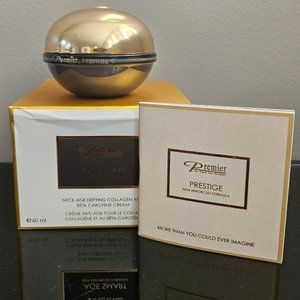 PREMIER NECK AGE DEFYING COLLAGEN & BETA CAROTENE CREAM-2.04 oz/60 ml-NEW-SEALED